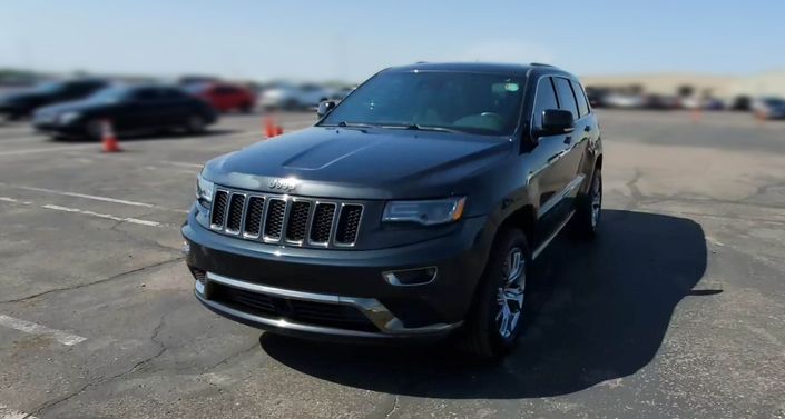 Used 16 Jeep Grand Cherokee Overland With Premium Sound For Sale Online Carvana