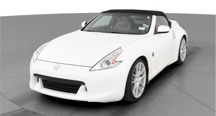 white nissan convertible