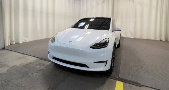 2023 Tesla Model Y Long Range Hero Image