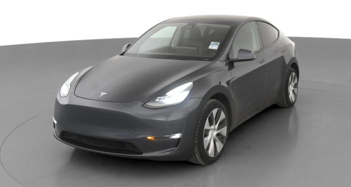 2021 Tesla Model Y Long Range Hero Image