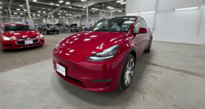 2021 Tesla Model Y Long Range Hero Image