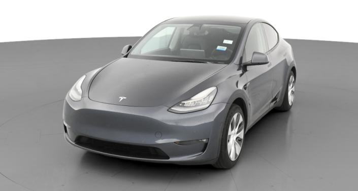 2021 Tesla Model Y Standard Range Hero Image