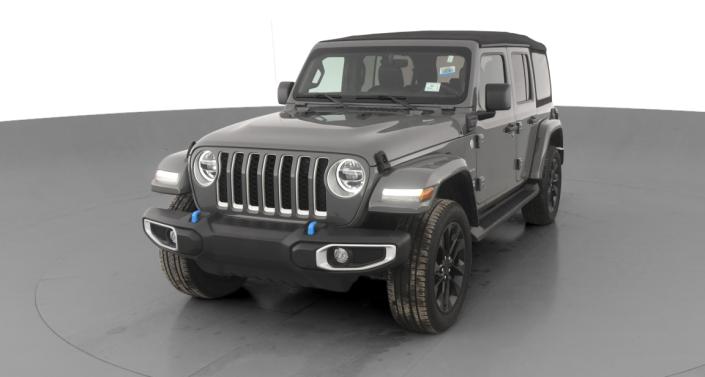2022 Jeep Wrangler Unlimited Sahara 4xe Hero Image