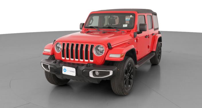 2021 Jeep Wrangler Unlimited Sahara 4xe Hero Image