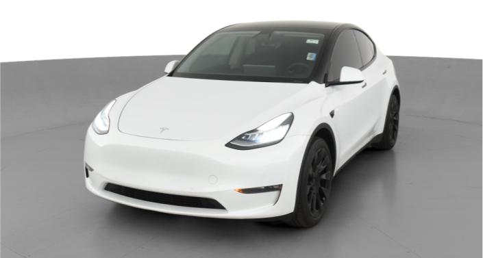 2021 Tesla Model Y Long Range Hero Image