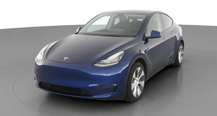 2021 Tesla Model Y Standard Range Hero Image