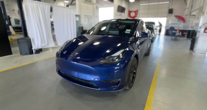 2024 Tesla Model Y Long Range Hero Image