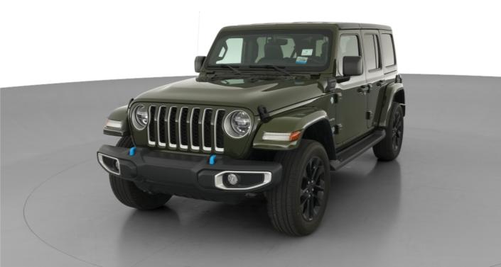 2022 Jeep Wrangler Unlimited Sahara 4xe Hero Image