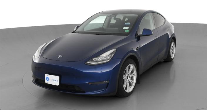 2020 Tesla Model Y Long Range Hero Image