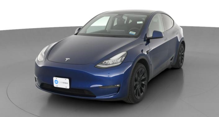 2021 Tesla Model Y Standard Range Hero Image