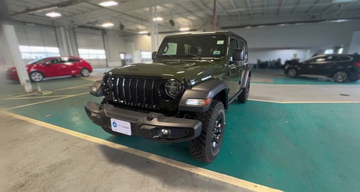 2020 Jeep Wrangler Unlimited Willys Hero Image