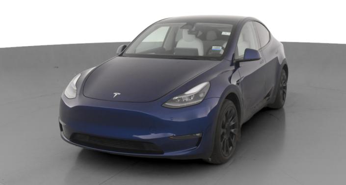 2023 Tesla Model Y Long Range Hero Image