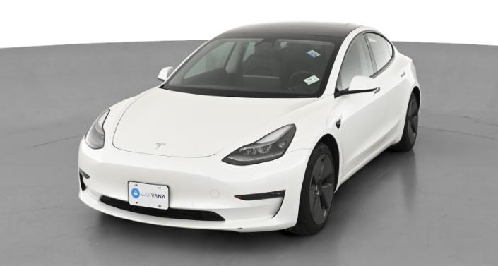 2021 Tesla Model 3 Long Range Hero Image