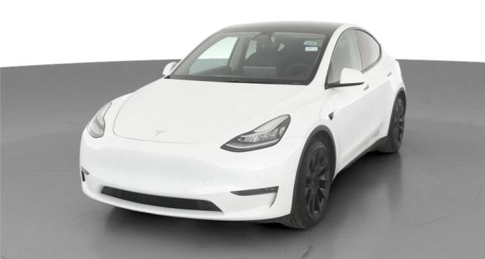 2021 Tesla Model Y Long Range Hero Image