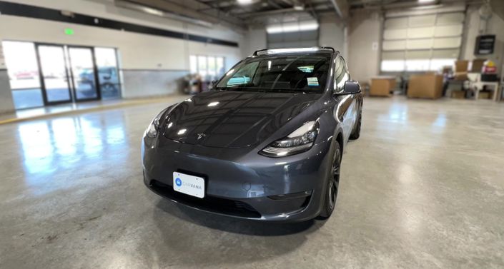 2022 Tesla Model Y Long Range Hero Image