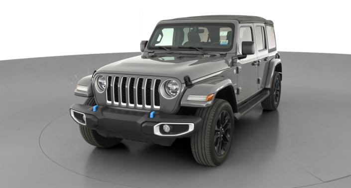 2022 Jeep Wrangler Unlimited Sahara 4xe Hero Image