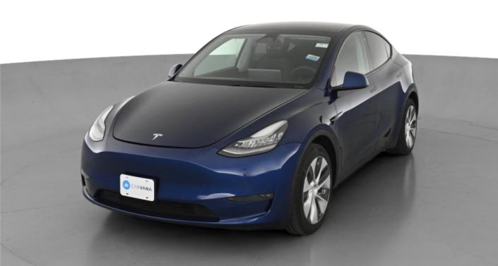2021 Tesla Model Y Long Range Hero Image