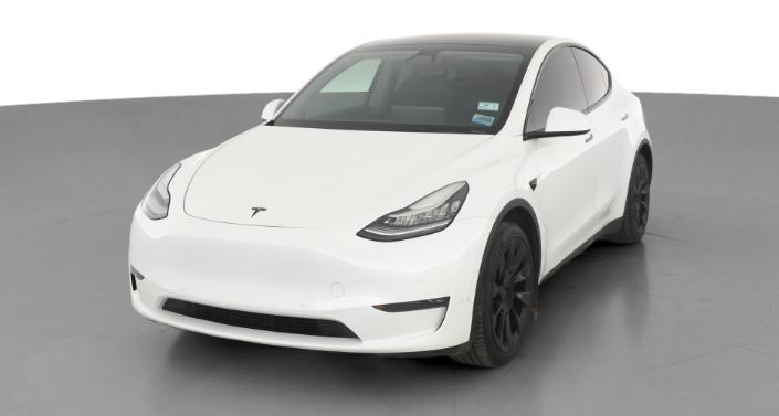 2020 Tesla Model Y Long Range Hero Image