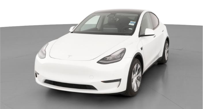 2021 Tesla Model Y Long Range Hero Image