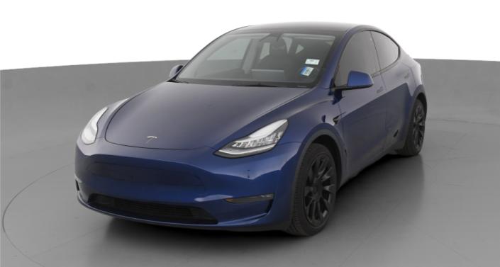 2020 Tesla Model Y Long Range Hero Image