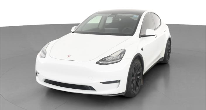 2021 Tesla Model Y Long Range Hero Image