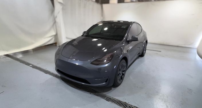 2020 Tesla Model Y Long Range Hero Image
