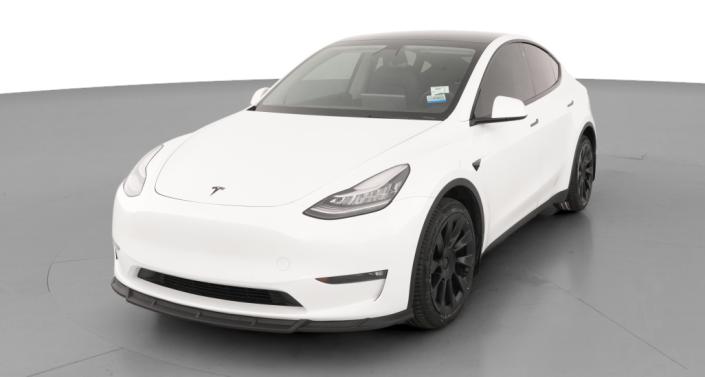 2021 Tesla Model Y Long Range Hero Image