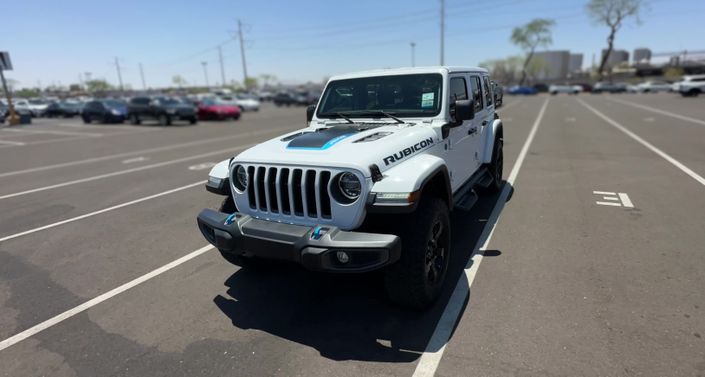 2022 Jeep Wrangler Unlimited Rubicon 4xe Hero Image