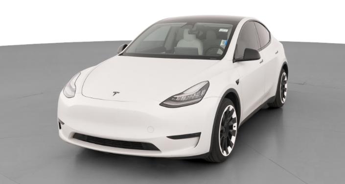 2020 Tesla Model Y Long Range Hero Image