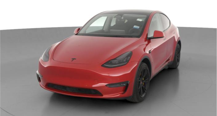 2022 Tesla Model Y Long Range Hero Image
