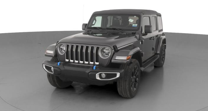 2022 Jeep Wrangler Unlimited Sahara 4xe Hero Image