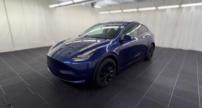 2020 Tesla Model Y Long Range Hero Image