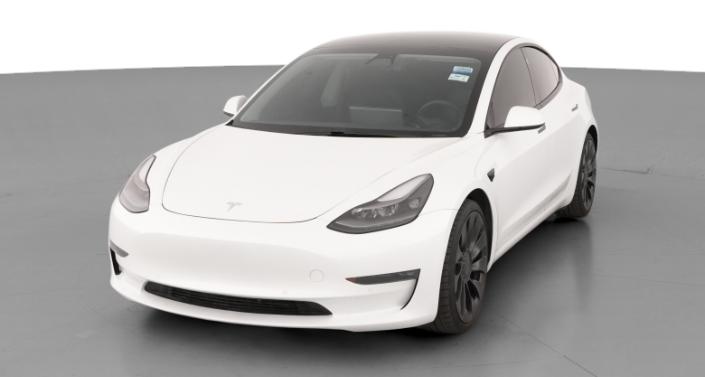 2021 Tesla Model 3 Performance Hero Image