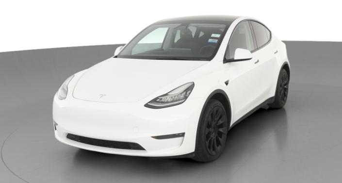 2021 Tesla Model Y Long Range Hero Image