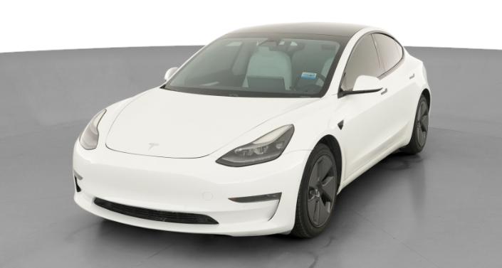 2021 Tesla Model 3 Long Range Hero Image