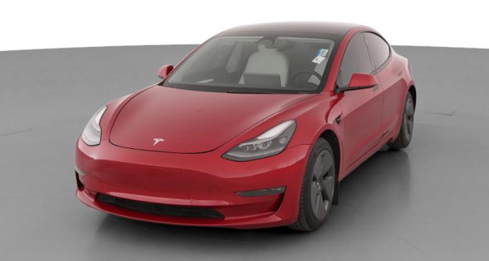 2022 Tesla Model 3 Long Range Hero Image