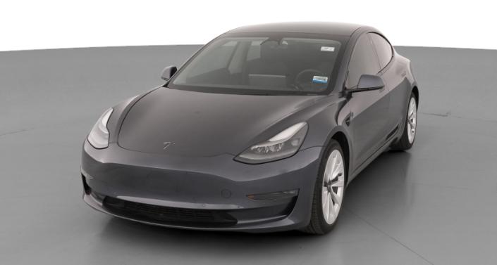 2022 Tesla Model 3 Long Range Hero Image