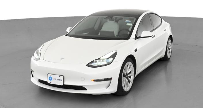 2022 Tesla Model 3 Long Range Hero Image