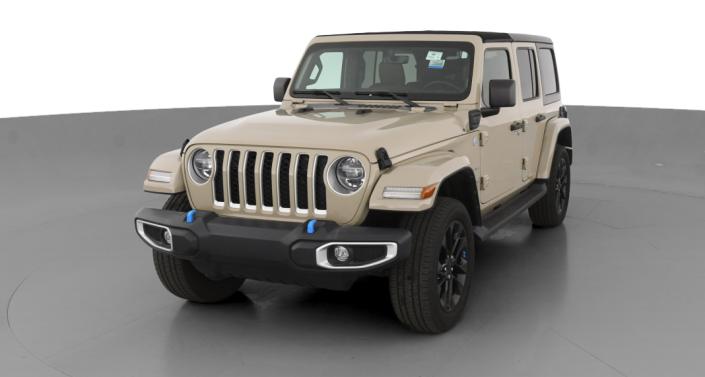2022 Jeep Wrangler Unlimited Sahara 4xe Hero Image