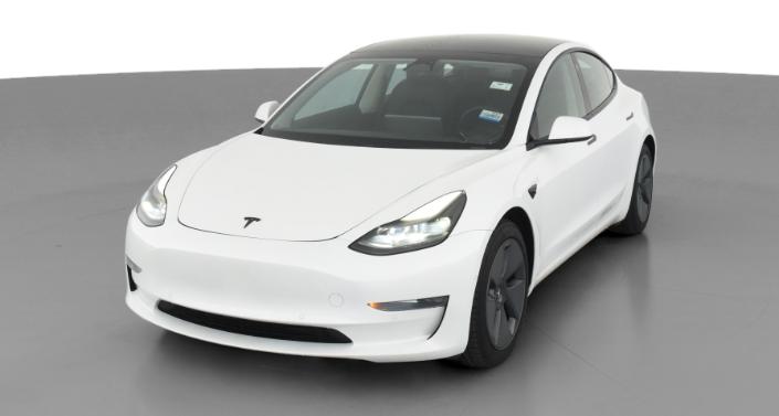 2022 Tesla Model 3 Long Range Hero Image