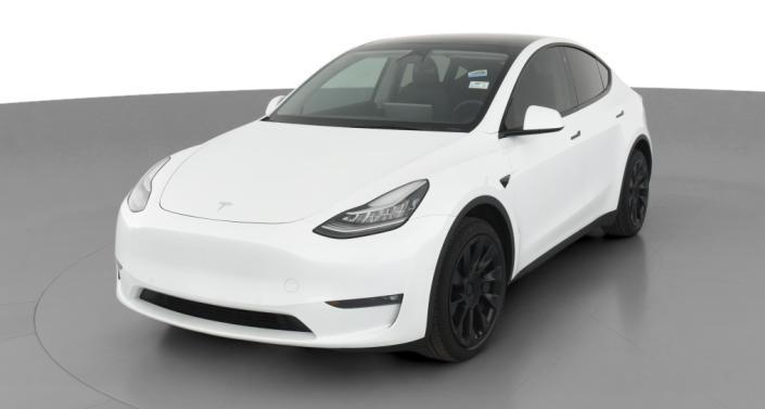 2021 Tesla Model Y Long Range Hero Image