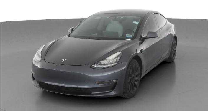 2021 Tesla Model 3 Long Range Hero Image