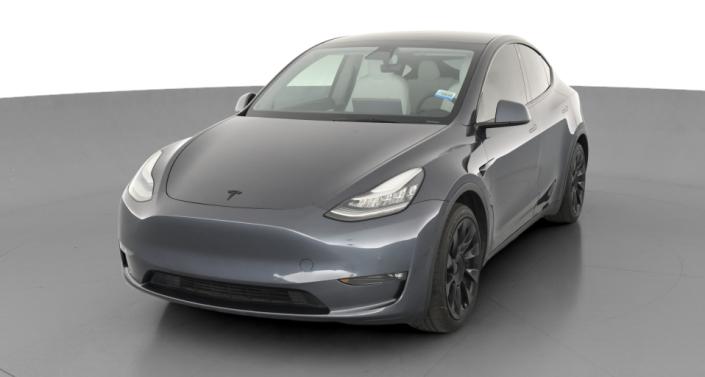 2021 Tesla Model Y Long Range Hero Image
