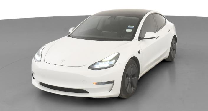 2021 Tesla Model 3 Long Range Hero Image