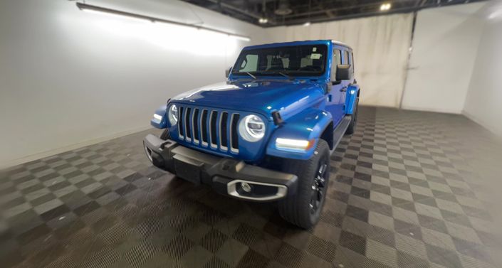 2021 Jeep Wrangler Unlimited Sahara 4xe Hero Image