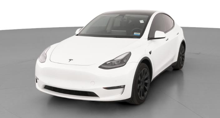 2022 Tesla Model Y Long Range Hero Image