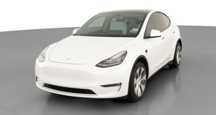 2021 Tesla Model Y Long Range Hero Image