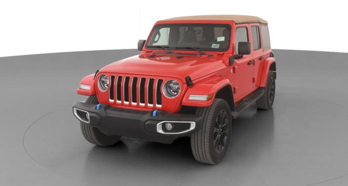 2022 Jeep Wrangler Unlimited Sahara 4xe Hero Image