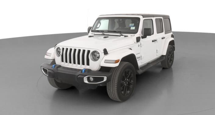 2022 Jeep Wrangler Unlimited Sahara 4xe Hero Image