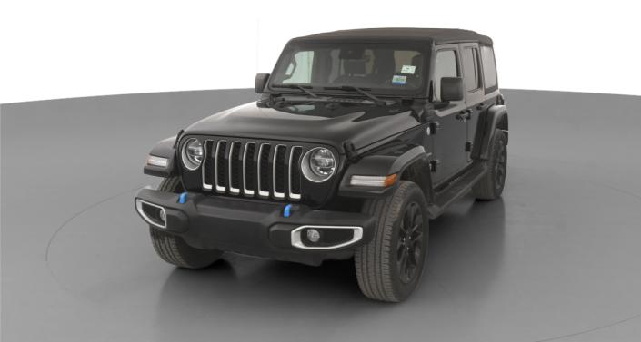 2022 Jeep Wrangler Unlimited Sahara 4xe Hero Image